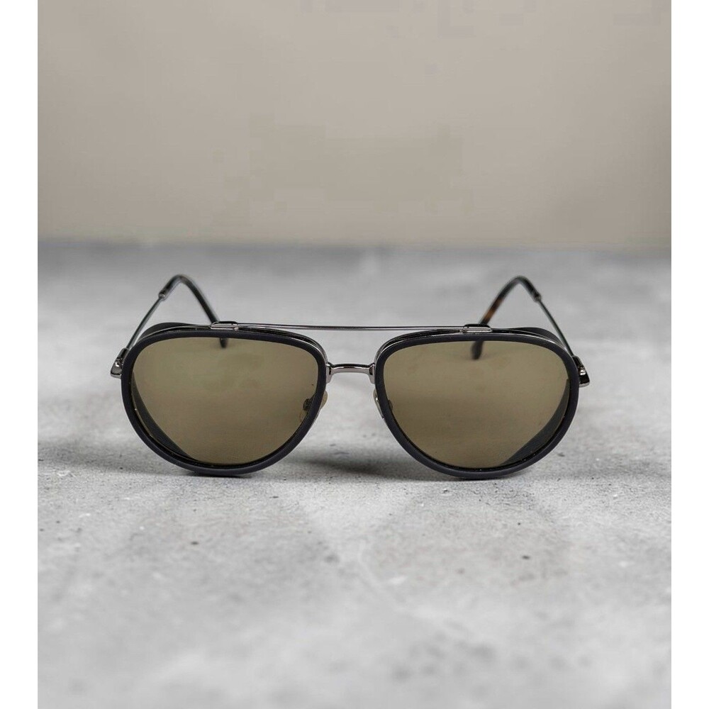 Carrera 166/S 6LBUC Man Pilot Eye Glasses Metal Frames  59□18 145 Eyewear Black